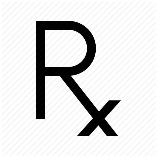 Health, Medicine, Pharmacology, Pharmacy, Prescription, Rx Icon