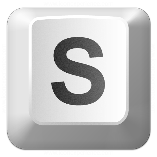 Iconexperience V Collection Keyboard Key S Icon