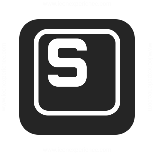 Keyboard Key S Icon Iconexperience