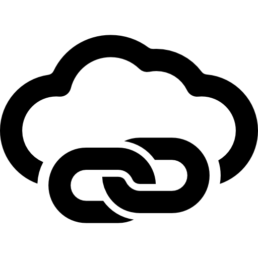Web Cloud Flat Icon