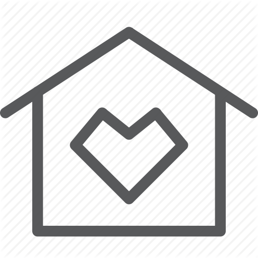 Apartment, Estate, Favorite, Heart, Home, House, Save Icon