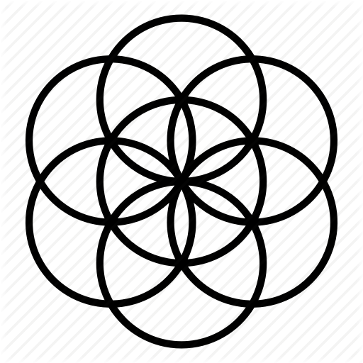 Flower, Flower Of Life, Geometry, Sacred Icon