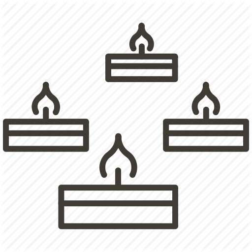 Candle, Decoration, Religious, Sacred Icon