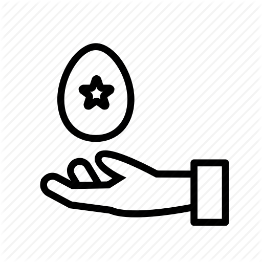 Crucifixion, Easter, Egg, Sacrifice Icon