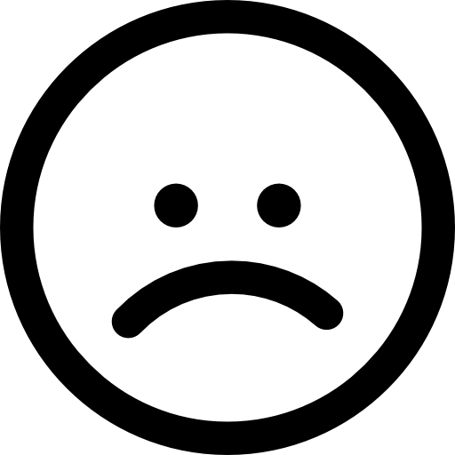 Sad Face Icon at GetDrawings | Free download