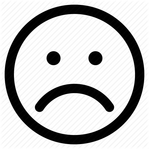 Emoticon, Emoticons, React, Sad Icon