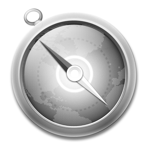 Grey Safari Icon