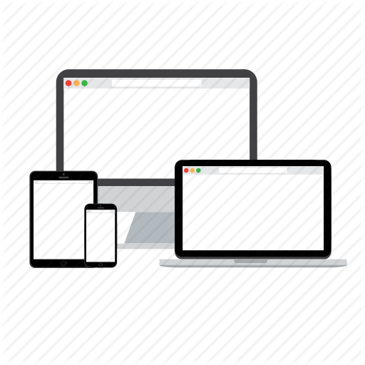 Computer, Devices, Laptop, Phone, Safari, Tablet Icon