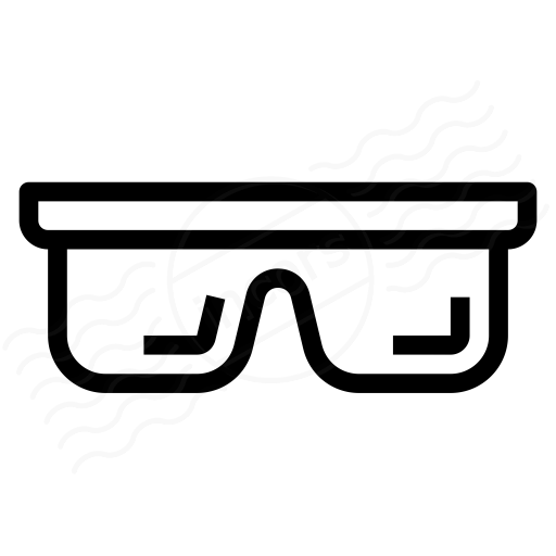 Iconexperience I Collection Safety Glasses Icon