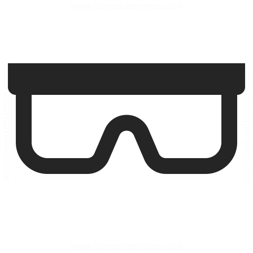 Safety Glasses Icon Iconexperience