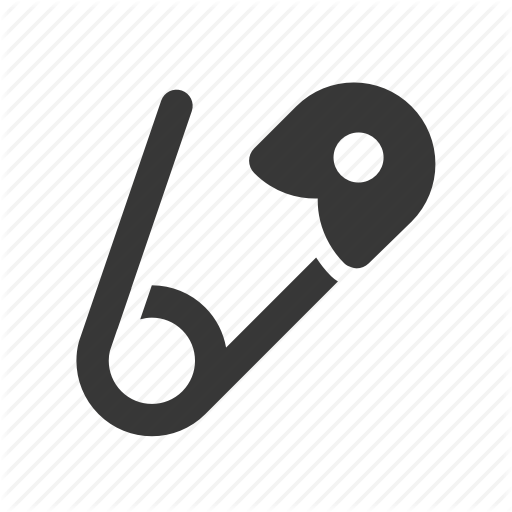 Baby, Newborn, Raw, Safety Pin, Safety Pin, Simple Icon