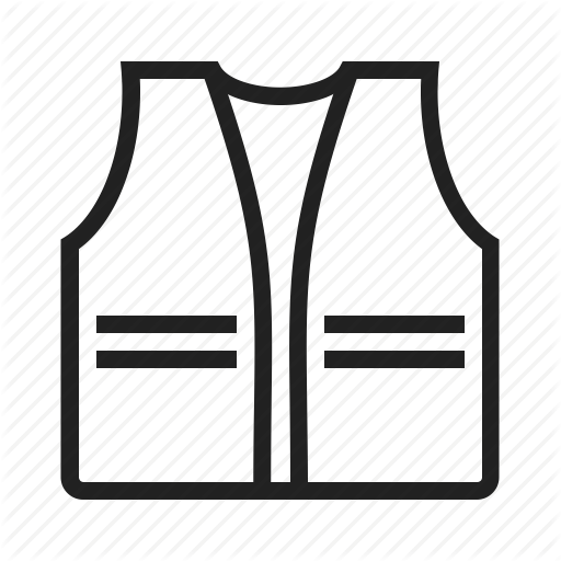 Construction, Engineer, Jacket, Protect, Safety, Vest, Worker Icon