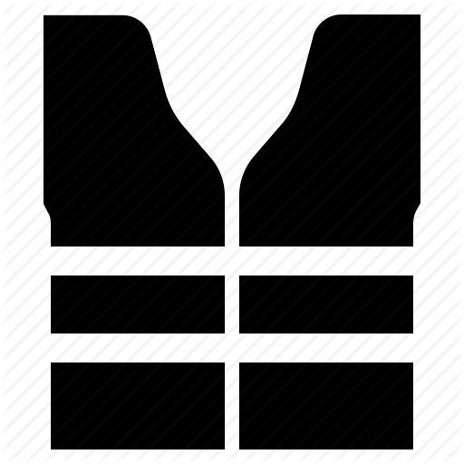 Construction Safety Vest, Construction Vest, Safety Vest, Vest Icon