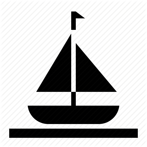 Boats, Sailboat, Sailing, Transport Icon
