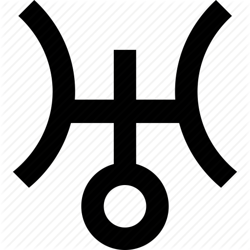 Symbole Astrologique De La Uranus Symbols