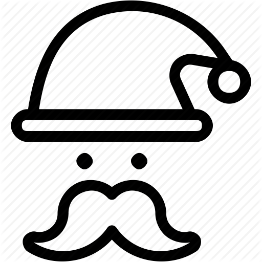 Christmas, Claus, Face, Holiday, Holidays, Mustache, Nick, Saint