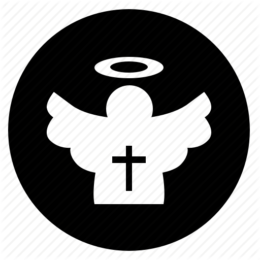 Angel, Church, God, Man, Person, Saint Icon