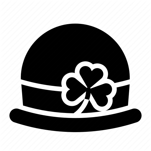 Clover, Fashion, Hat, Saint Patrick Icon