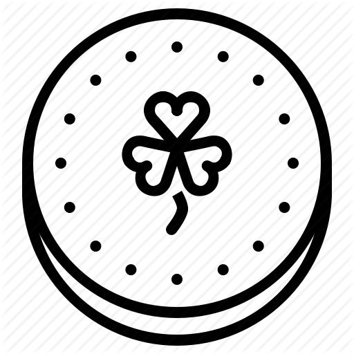 Coin, Day, Fortune, Gold, Luck, Patricks, Saint Icon