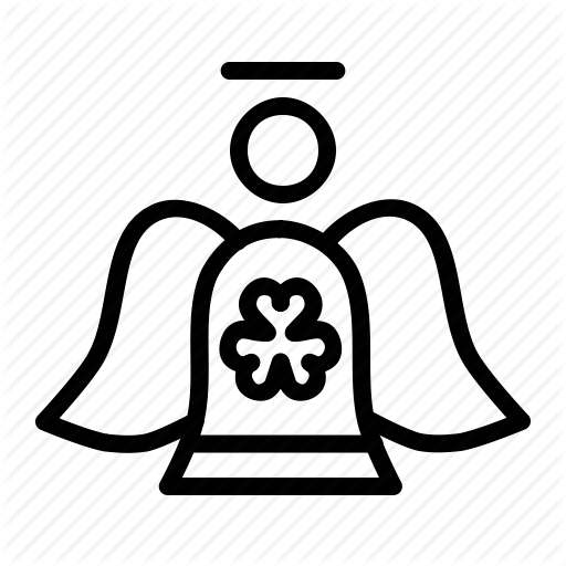 Angel, Day, Fairy, Holy, Patricks, Saint Icon