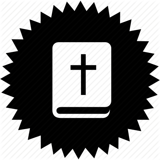 Bible, Book, Cross, Saint Icon