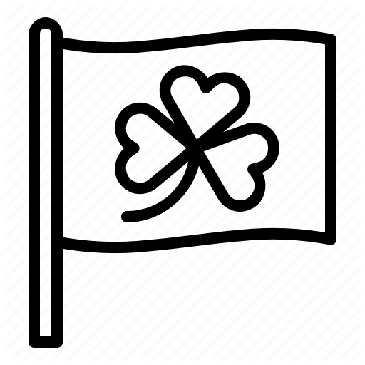 Clover, Country, Flag, Saint Patrick Icon