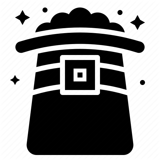 Gold, Hat, Money, Saint Patrick Icon