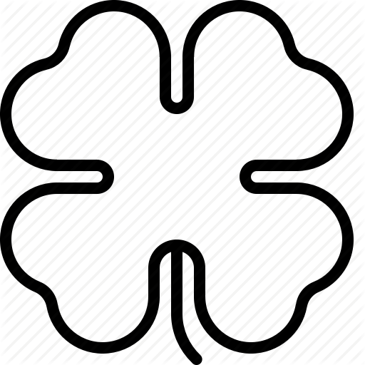 Clover, Four, Leaf, Leaves, Luck, Patrick, St Patricks Day Icon