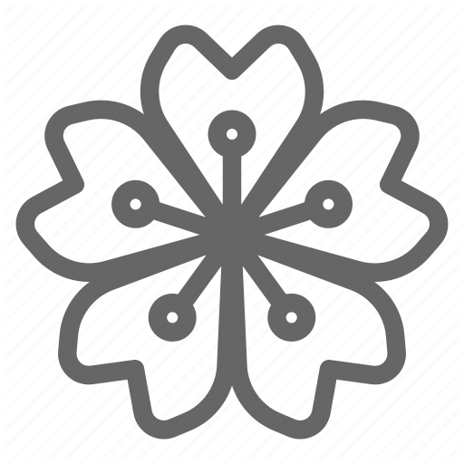 Cherry Blossom, Sakura Icon