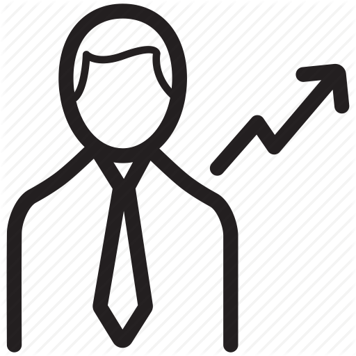 Account, Business, Businessman, Executive, Grow, Profile, Sales Icon