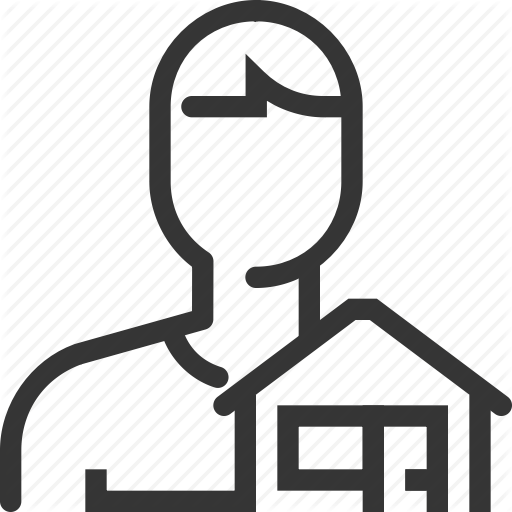 Agent, House, Male Avatar, Real Estate, Sales Person, Woman Icon