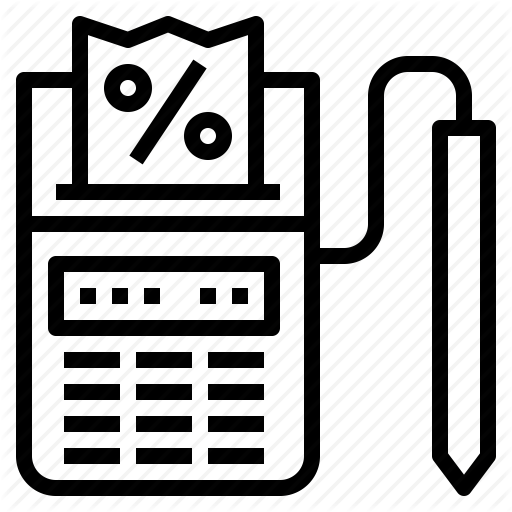 Receipt, Restaurant, Sale, Tax Icon