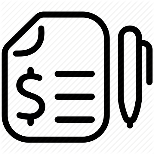 Business, Contract, Invoice, Purchase, Receipt, Tax Icon