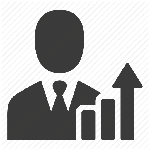Business, Businessman, Growth, Income, Increase, Profit, Salesman Icon