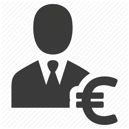 Businessman, Buyer, Euro, Man, Person, Salesman, User Icon