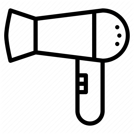 Beauty, Dryer, Hair, Salon Icon