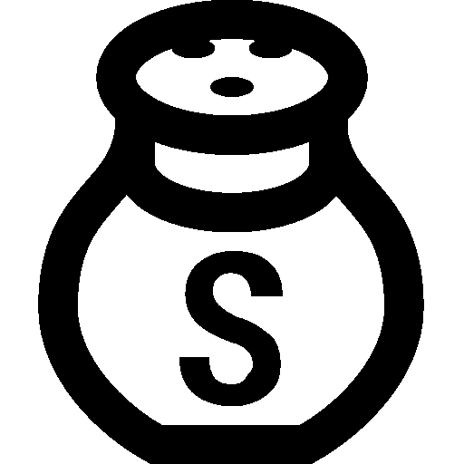 Food Salt Shaker Icon Android Iconset