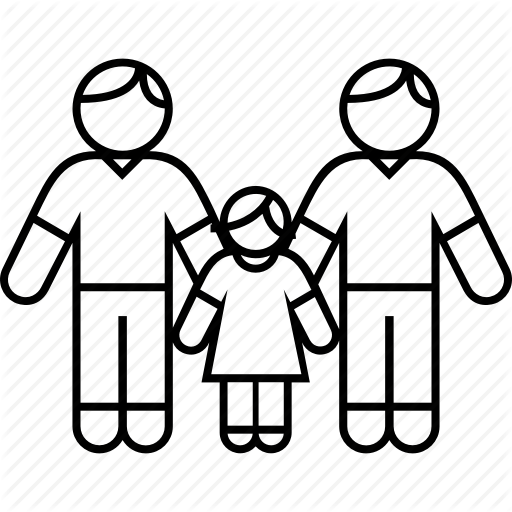 Family, Gender, Girl, Men, Parents, Same Icon