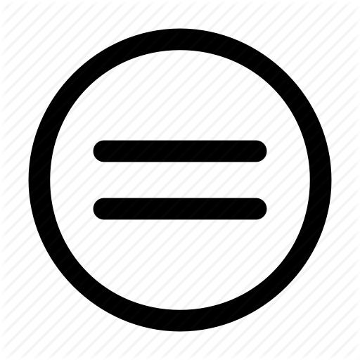 Balance, Circle, Equal Sign, Equality, Equals, Equation, Same Icon