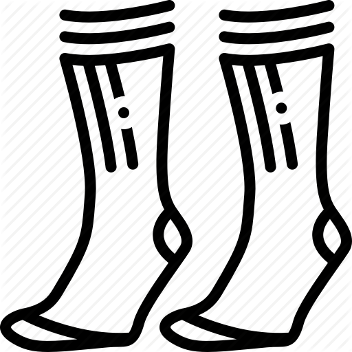 Comfortable, Foot, Garment, Pair, Socks Icon