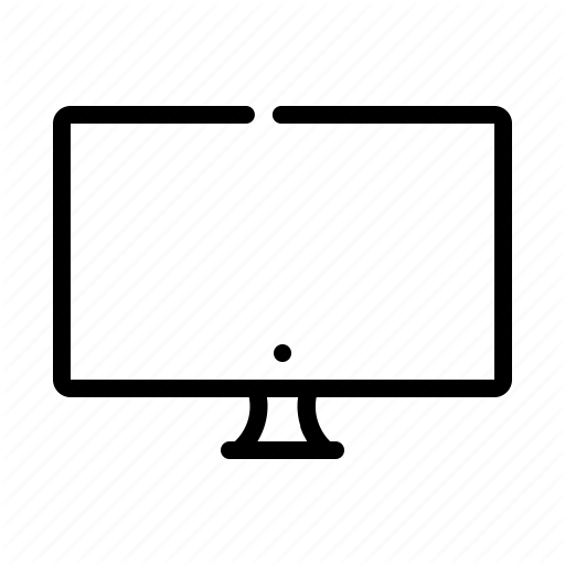 Computer, Display, Monitor, Office, Screen, Smart Tv, Tv Icon