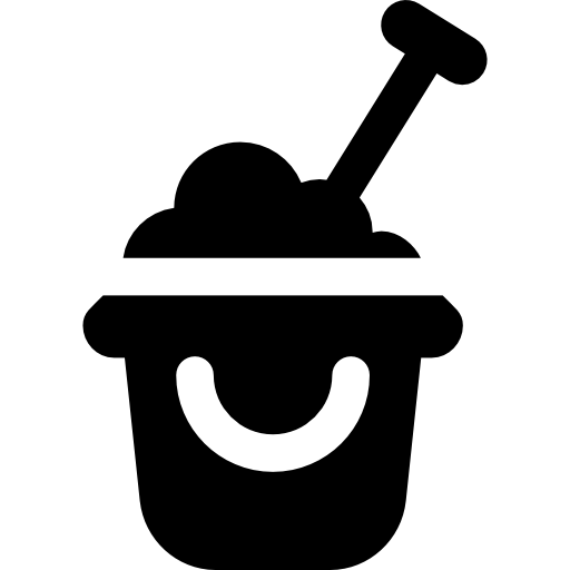 Bucket Of Sand Icons Free Download