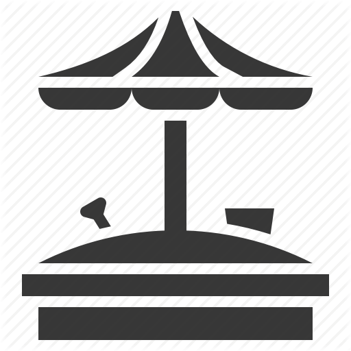 Outdoors, Play, Playground, Playground Equipment, Sandbox Icon