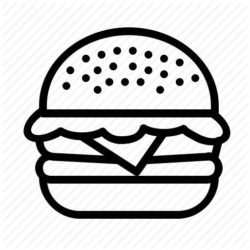 Beef, Burger, Chicken, Food, Hamburger, Junk, Sandwich Icon