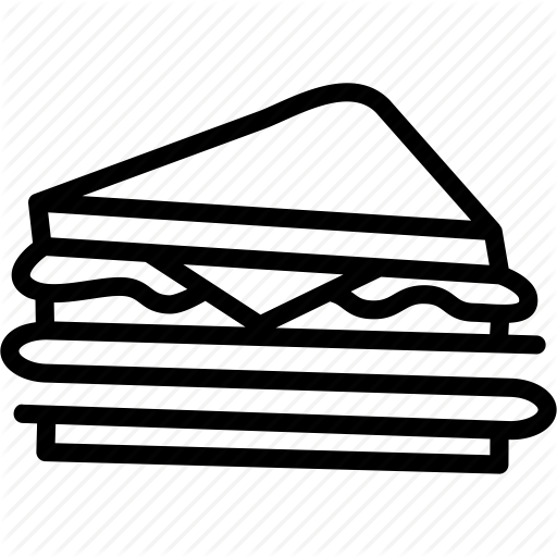 Bread, Breakfast, Club Sandwich, Food, Sandwich Icon