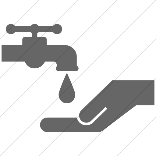 Simple Gray Ocha Humanitarians Wash Sanitation Icon