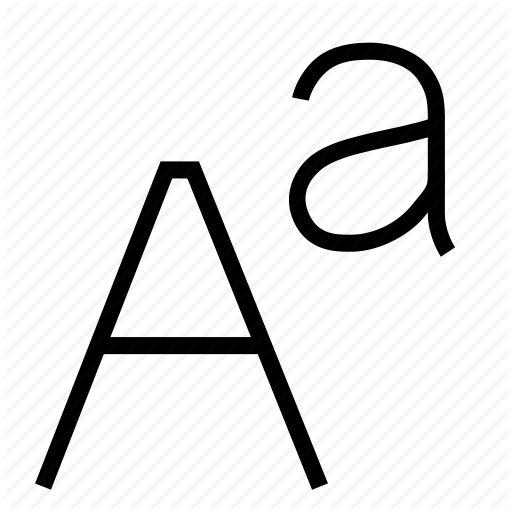 Font, Language, Sans Icon