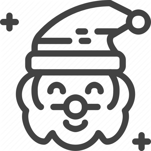 Christmas, Happy, Party, Santa, Santa Claus Icon