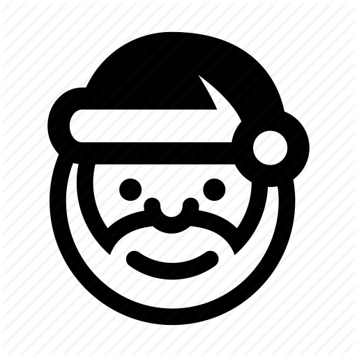 Christmas, Claus, Santa Icon