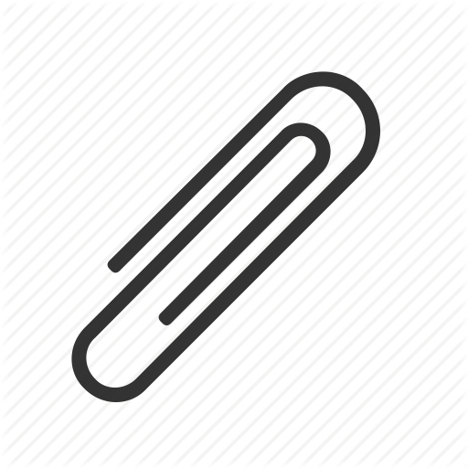 Attach, Attachment, Marker, Paperclip Icon